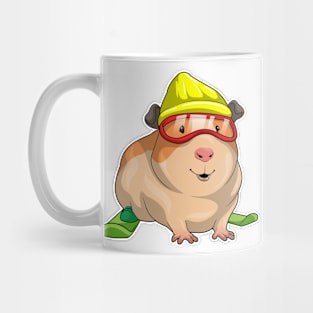 Guinea pig Skier Ski Mug